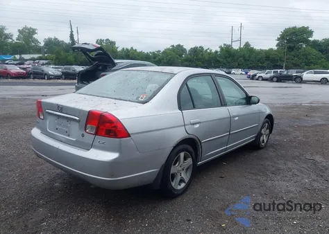 2003 Honda Civic Lx из США, поврежденный, VIN 2HGES15533H508491